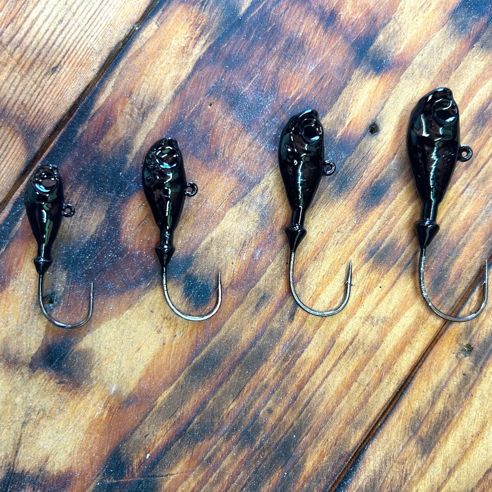 Ultra Minnow Jig Heads Black